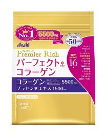 Добавка с коллагеном Asahi Perfect Collagen Premier Rich 378gr на 50 ...